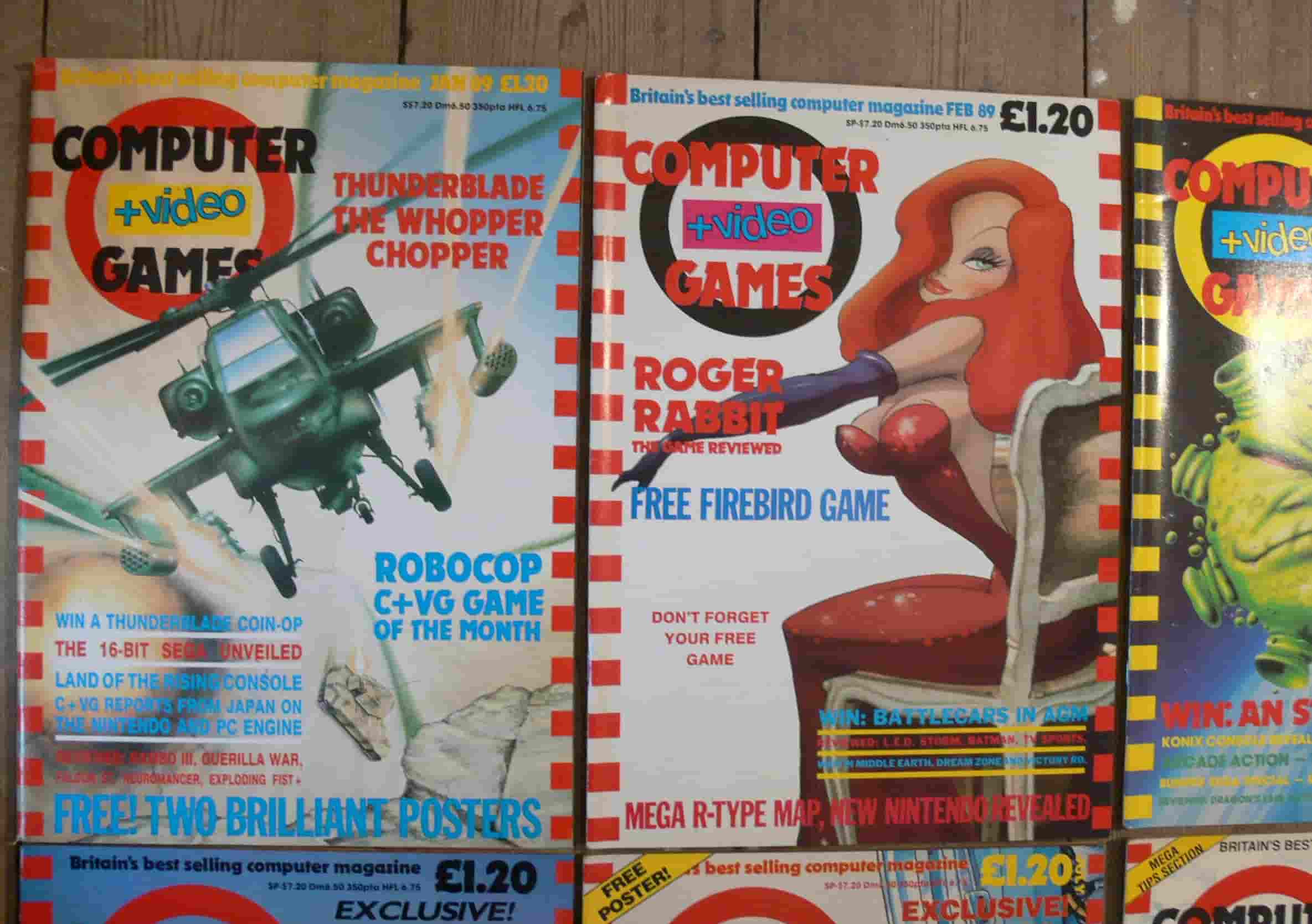 Retro 1989/90/91 Computer + Video Games Magazine